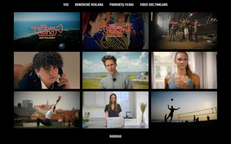 Zak Media Works - a video studio website where the work speaks for itself